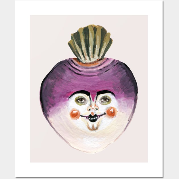 Turnip face Wall Art by KayleighRadcliffe